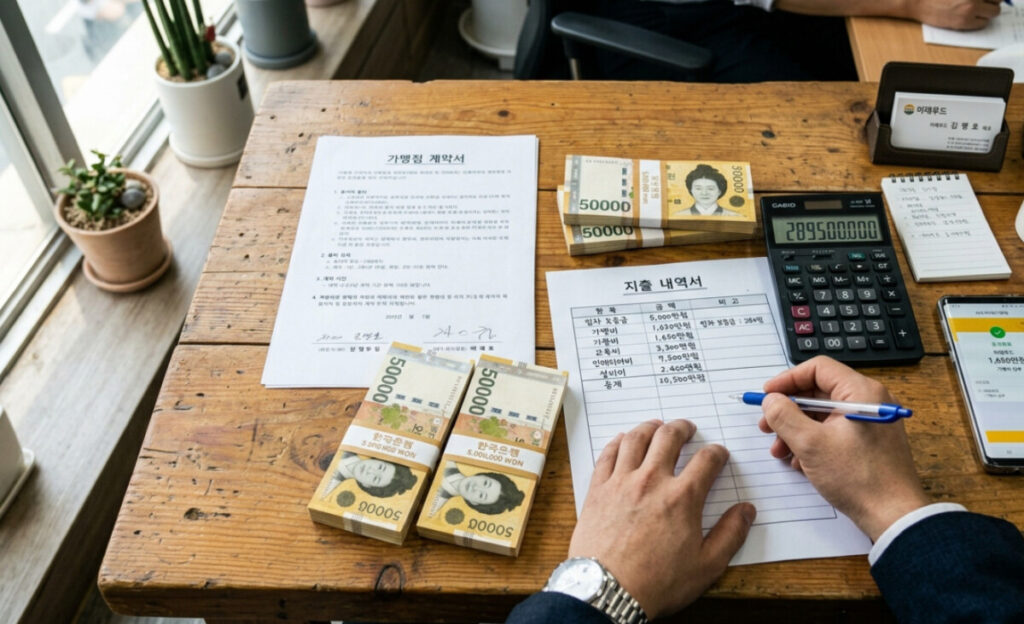 매머드커피 창업비용