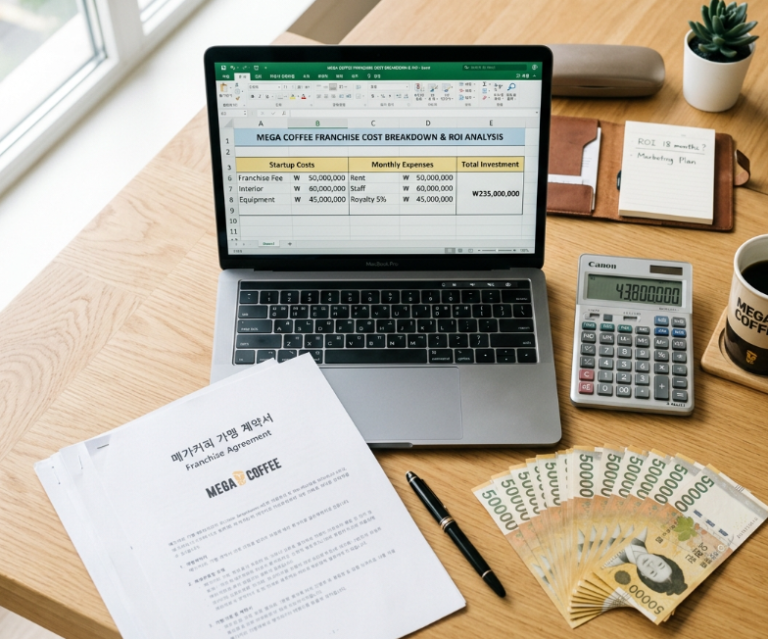 메가커피 창업비용